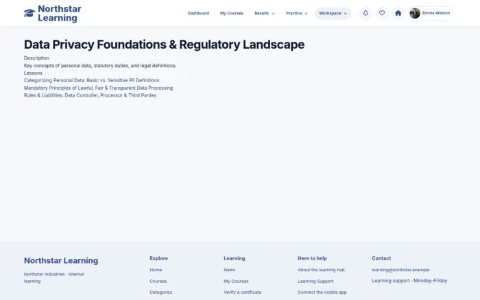 Data Privacy Foundations & Regulatory Landscape