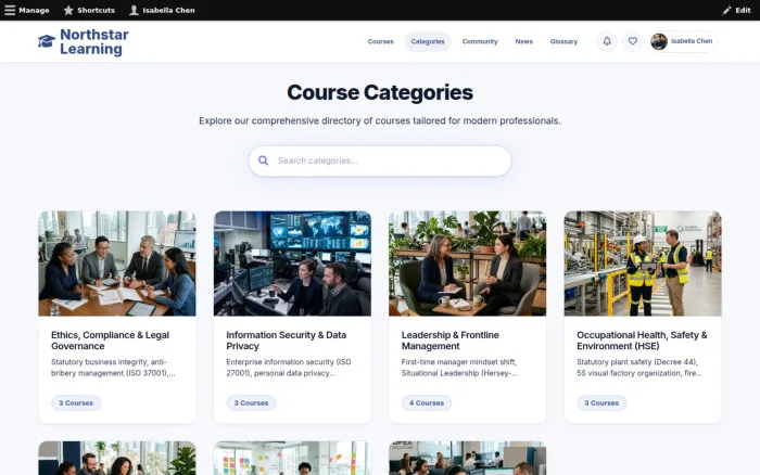 Course Categories