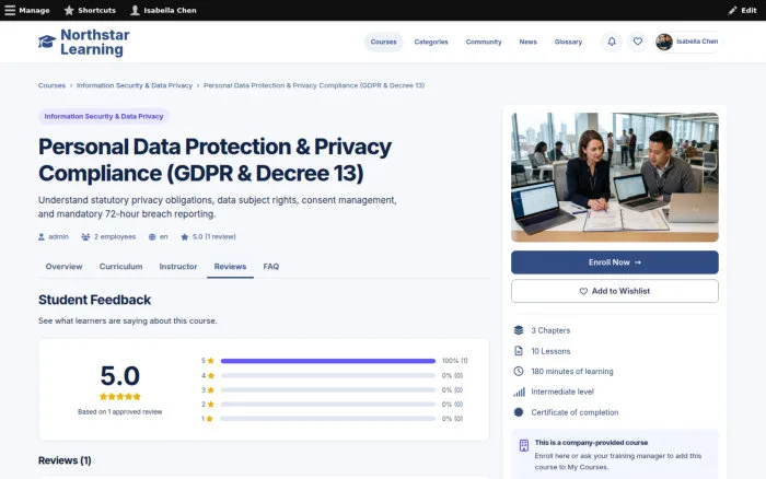 Personal Data Protection & Privacy Compliance (GDPR & Decree 13)