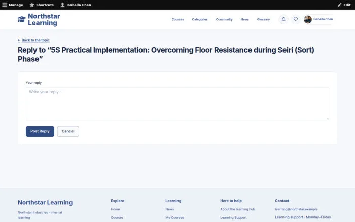 Reply to “5S Practical Implementation: Overcoming Floor Resistance during Seiri (Sort) Phase”