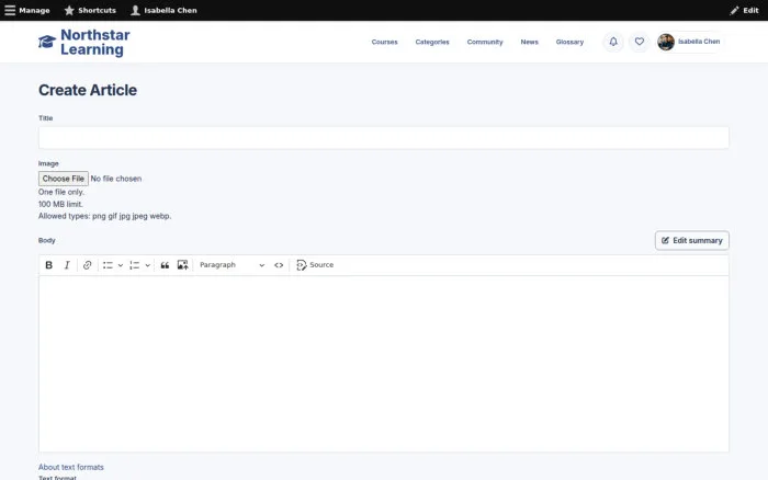 Create Article