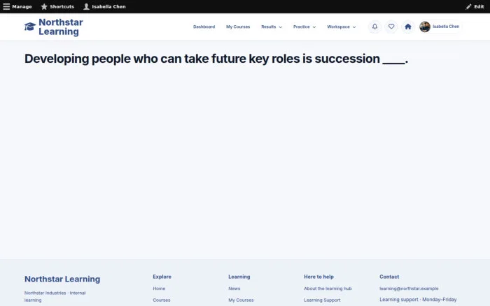 Developing people who can take future key roles is succession ____.