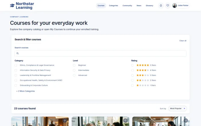 Courses for your everyday work