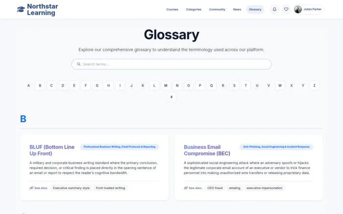 Glossary