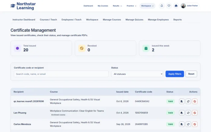 Certificate Management