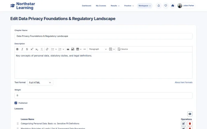 Edit Data Privacy Foundations & Regulatory Landscape
