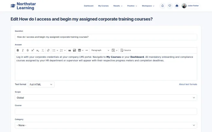 Edit How do I access and begin my assigned corporate training courses?