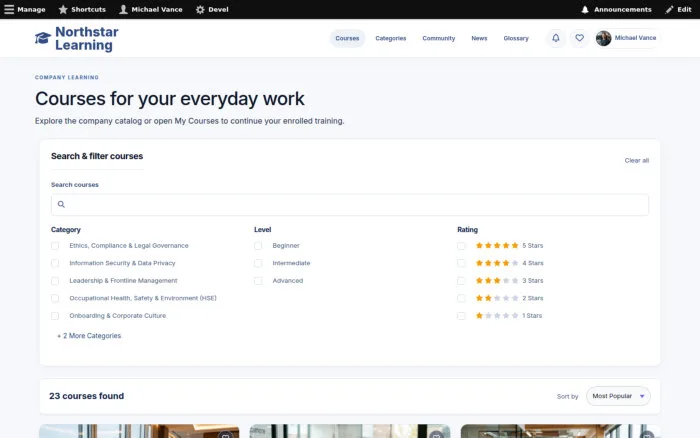 Courses for your everyday work