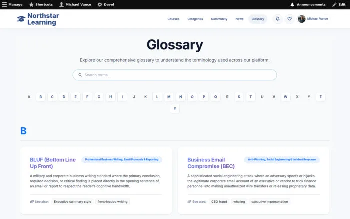 Glossary