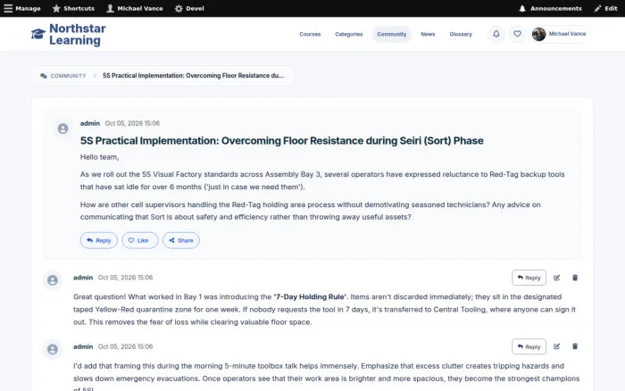 5S Practical Implementation: Overcoming Floor Resistance during Seiri (Sort) Phase