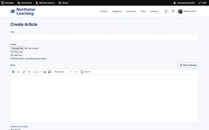 Create Article
