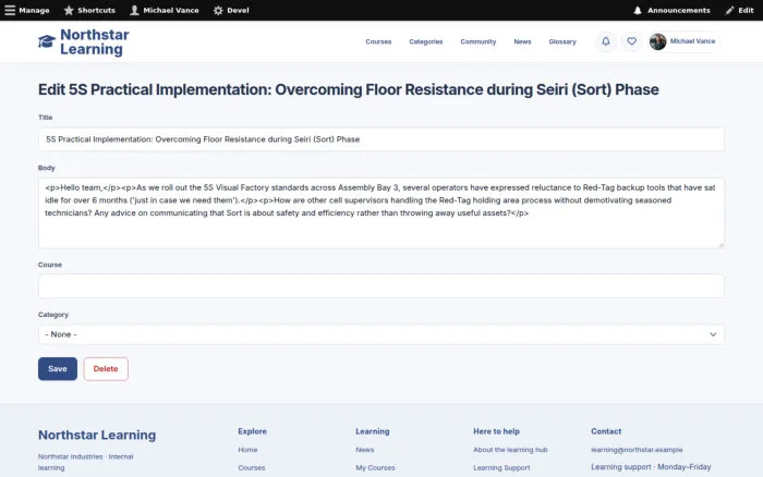 Edit 5S Practical Implementation: Overcoming Floor Resistance during Seiri (Sort) Phase