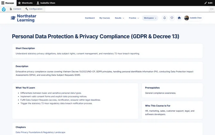 Personal Data Protection & Privacy Compliance (GDPR & Decree 13)