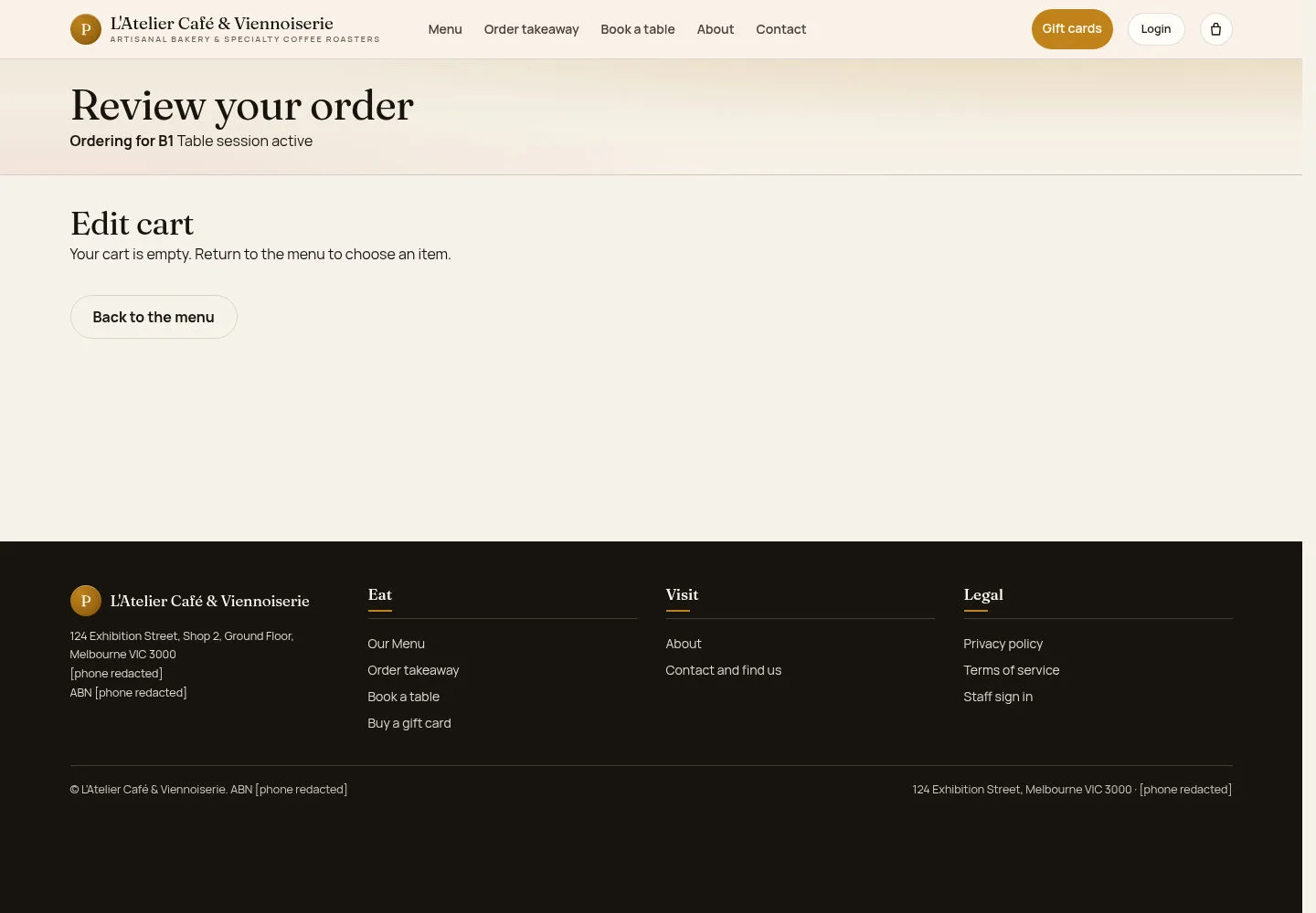 Review before sending