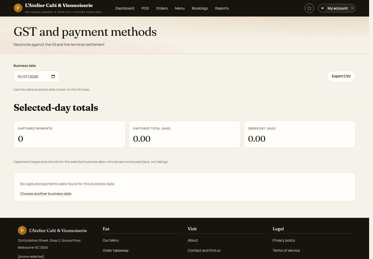 Compare payment totals