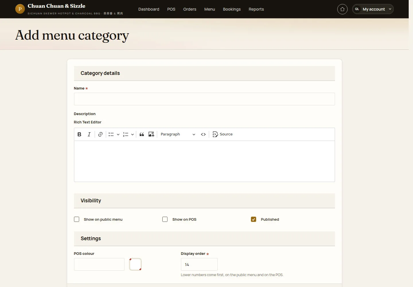 Add a category