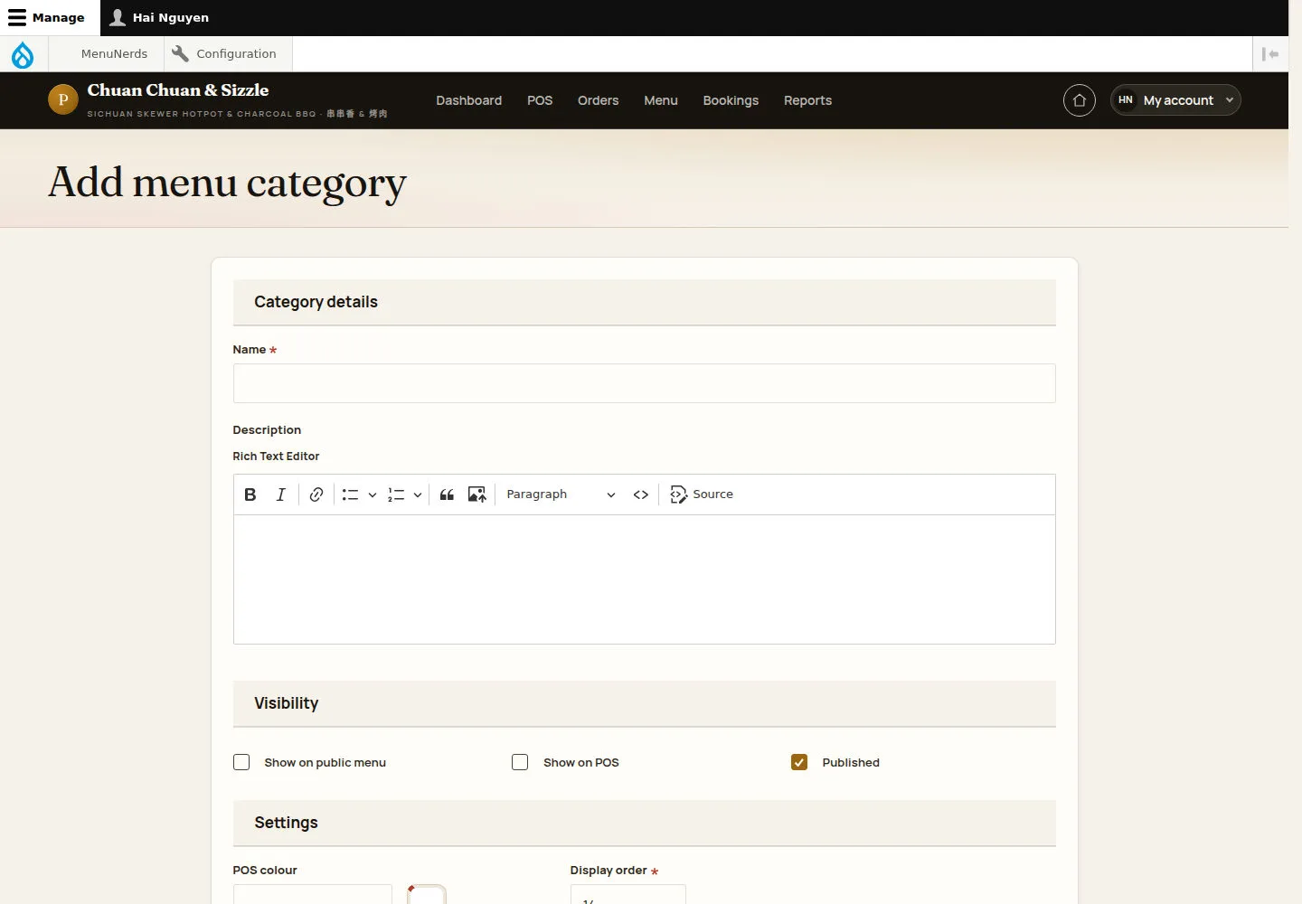 Add a category