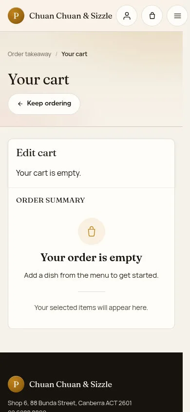 Your cart