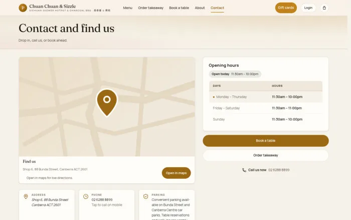 Contact and find us