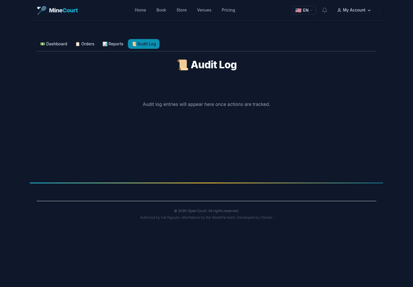 Review available audit entries
