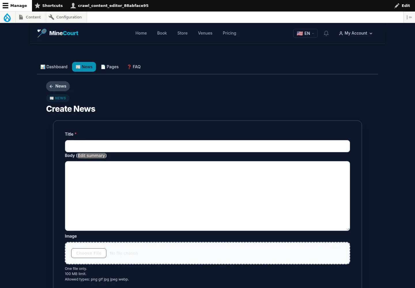 Prepare a News article