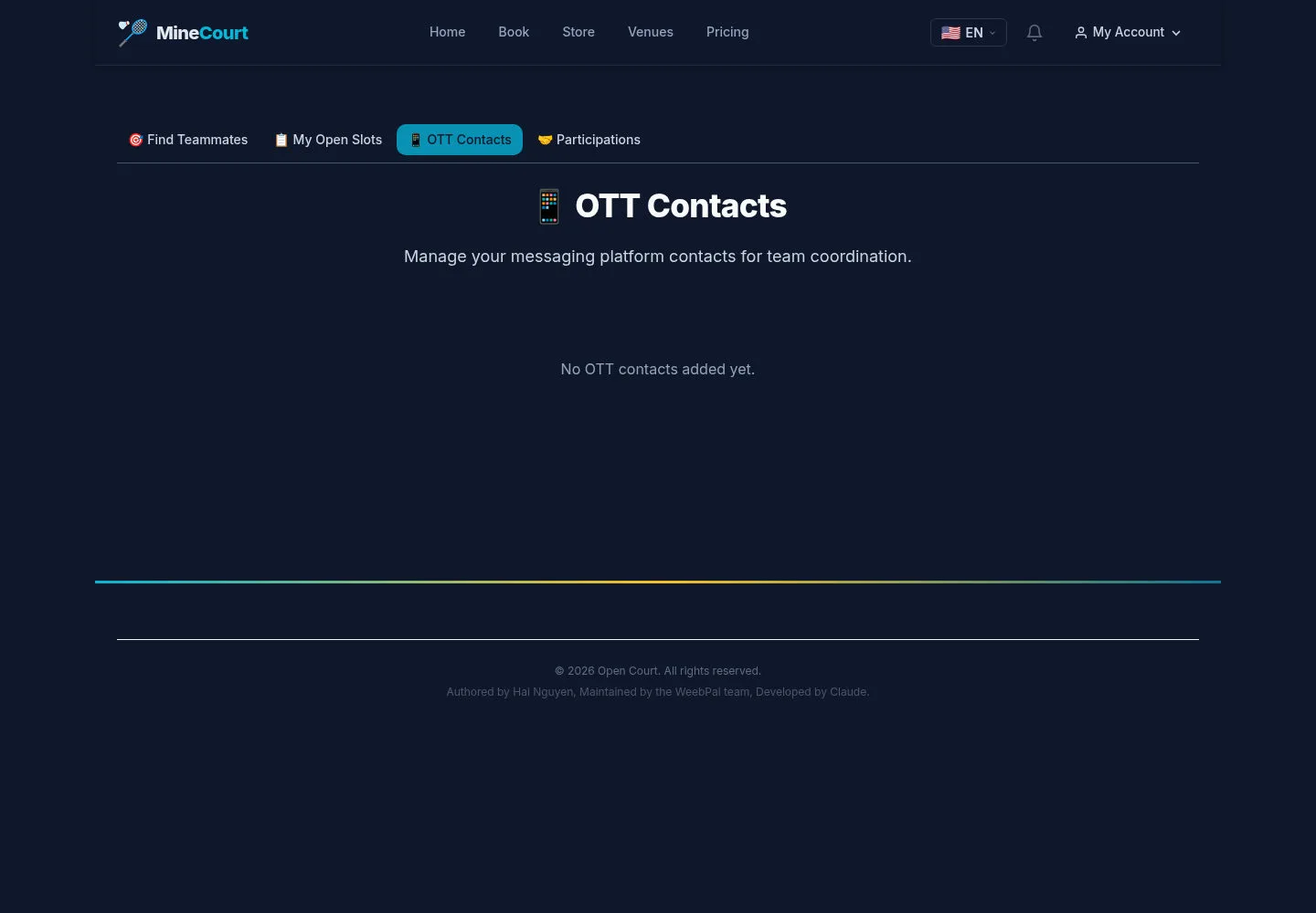 Review team contact access