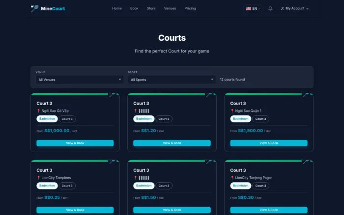 Courts | MineCourt