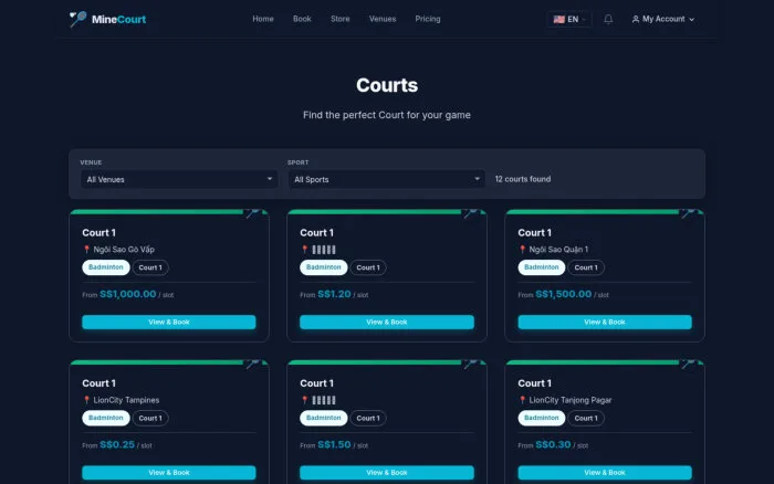 Courts | MineCourt