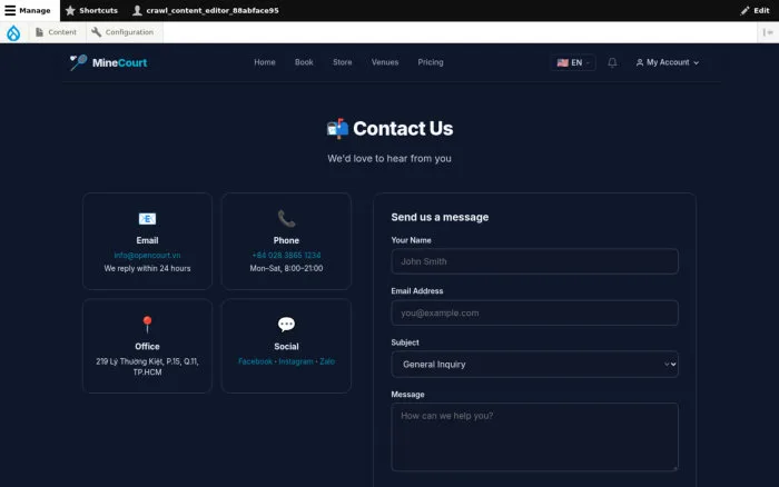 Contact Us | MineCourt