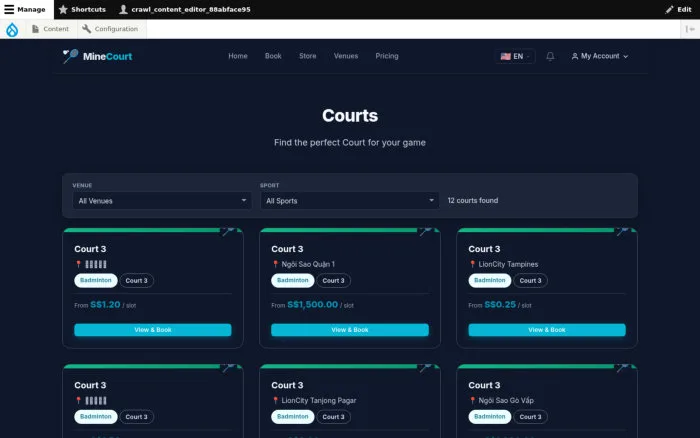 Courts | MineCourt