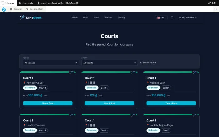 Courts | MineCourt