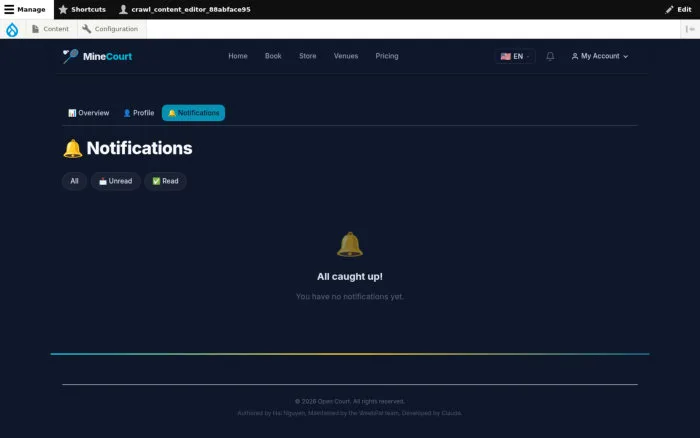 Notifications | MineCourt