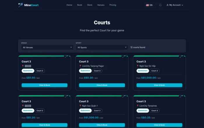 Courts | MineCourt