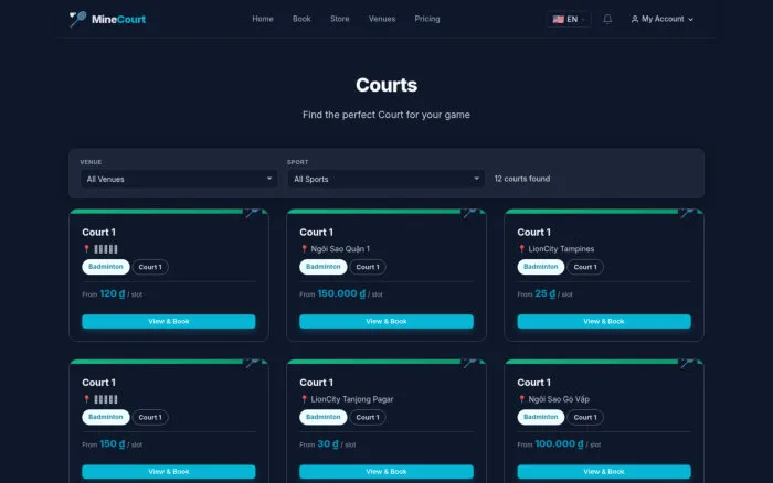 Courts | MineCourt