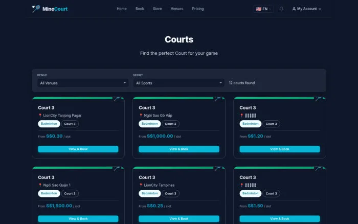 Courts | MineCourt