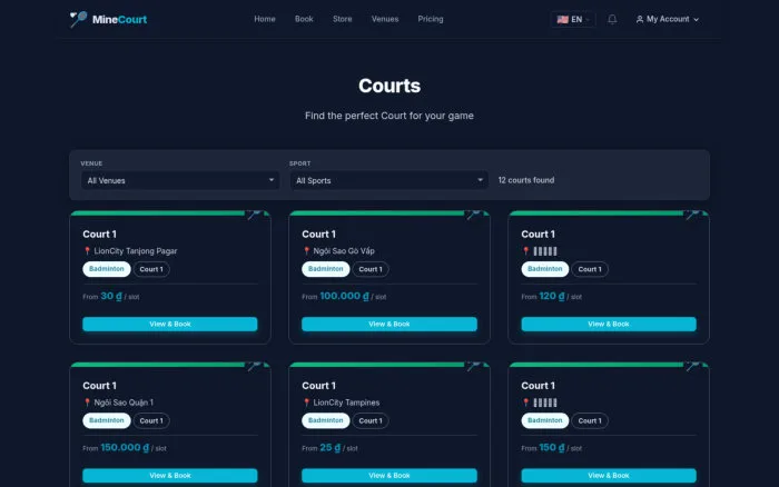 Courts | MineCourt
