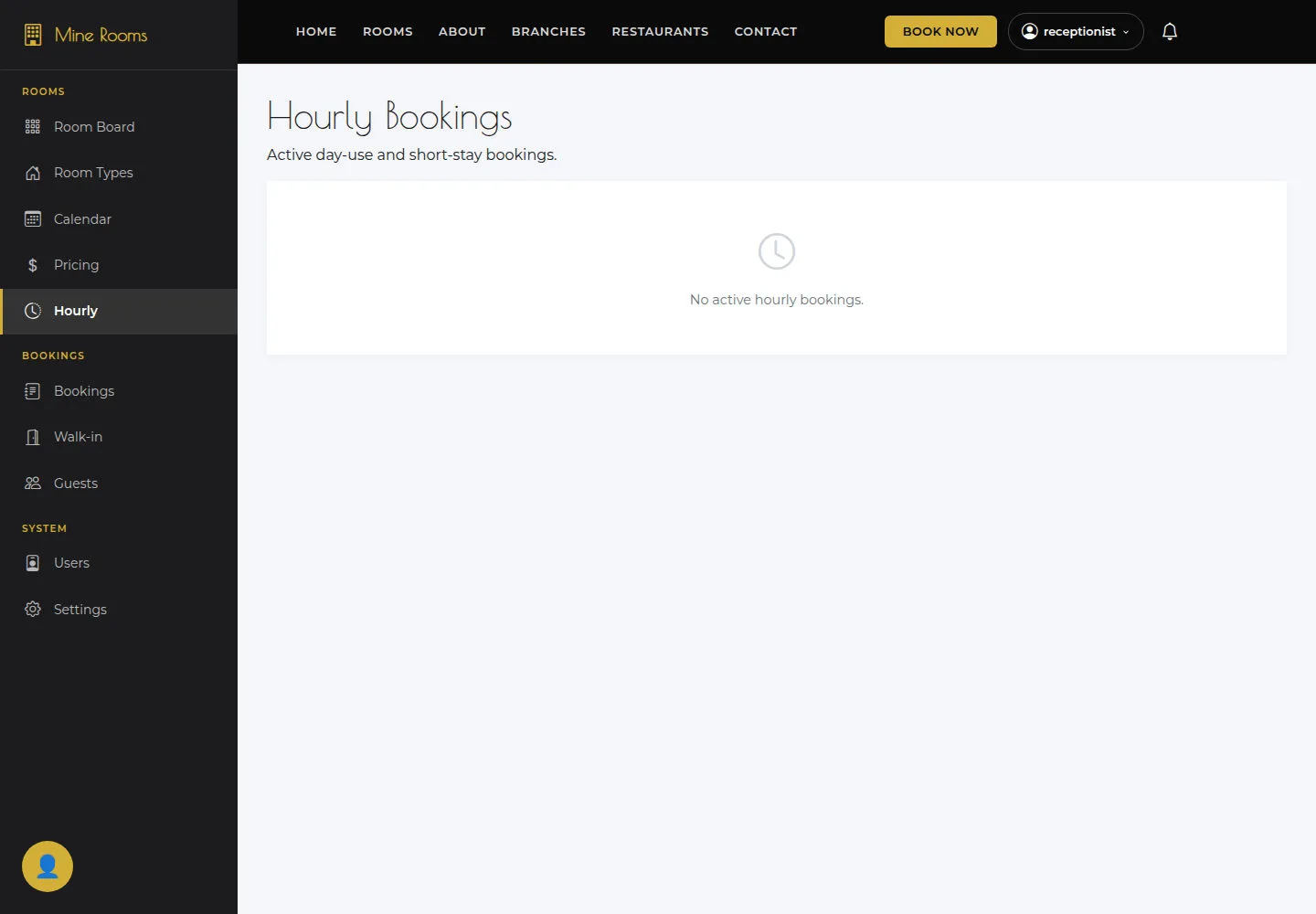 Read Hourly Bookings