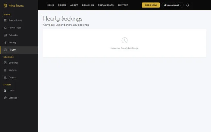 Hourly Bookings