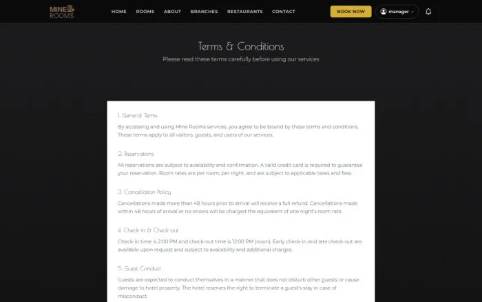 Terms & Conditions