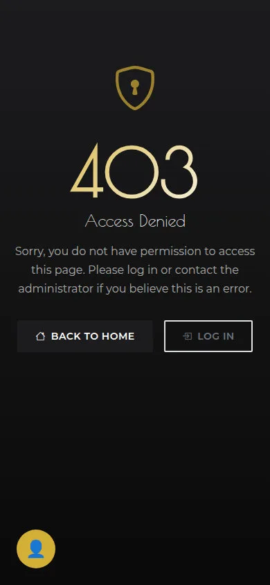 Access denied