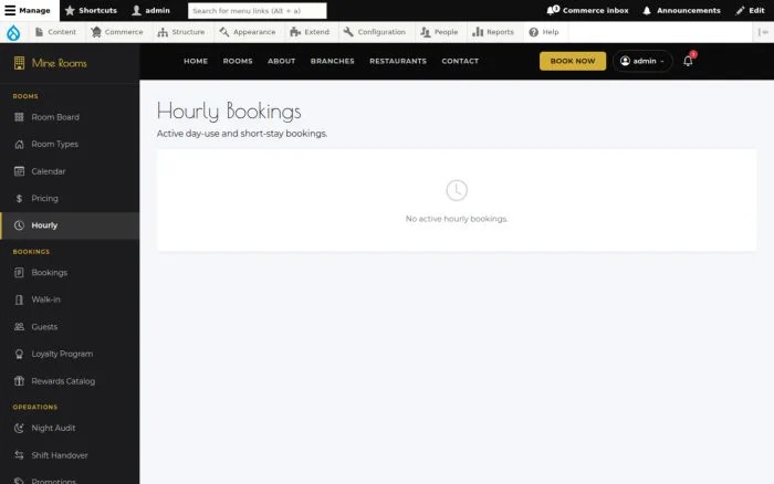 Hourly Bookings