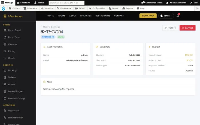 Booking BK-FEB-0054
