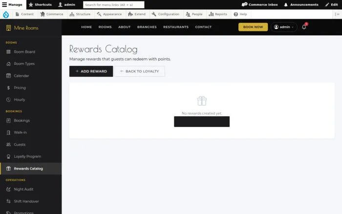 Rewards Catalog