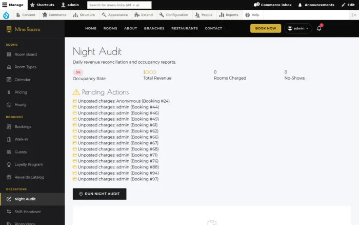 Night Audit