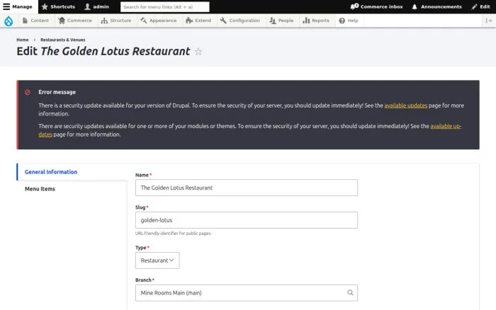 Edit The Golden Lotus Restaurant