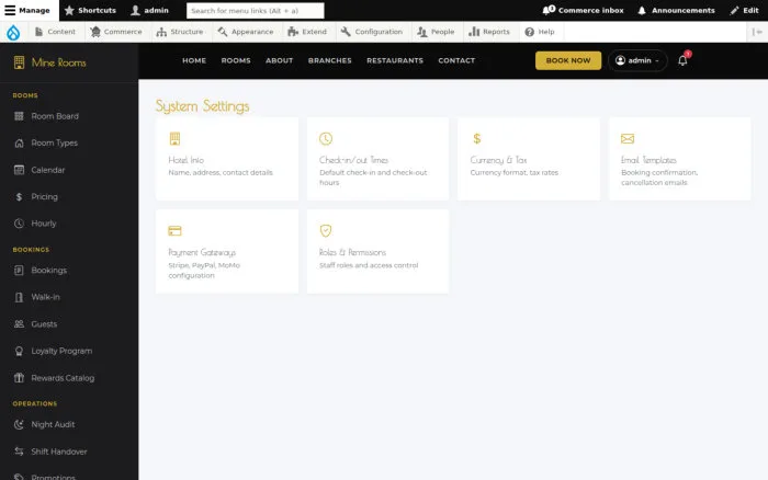 System Settings