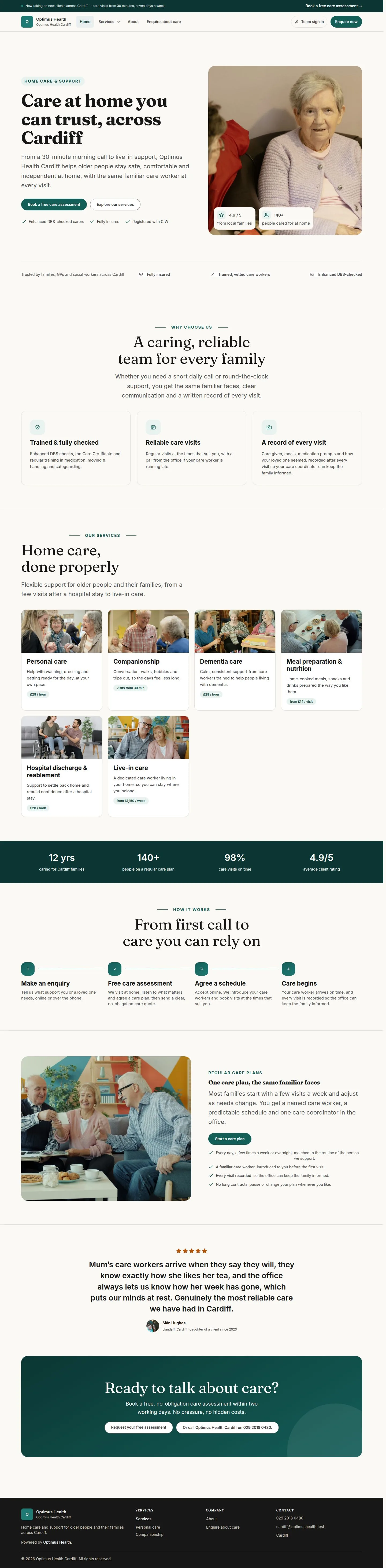 Check an office website