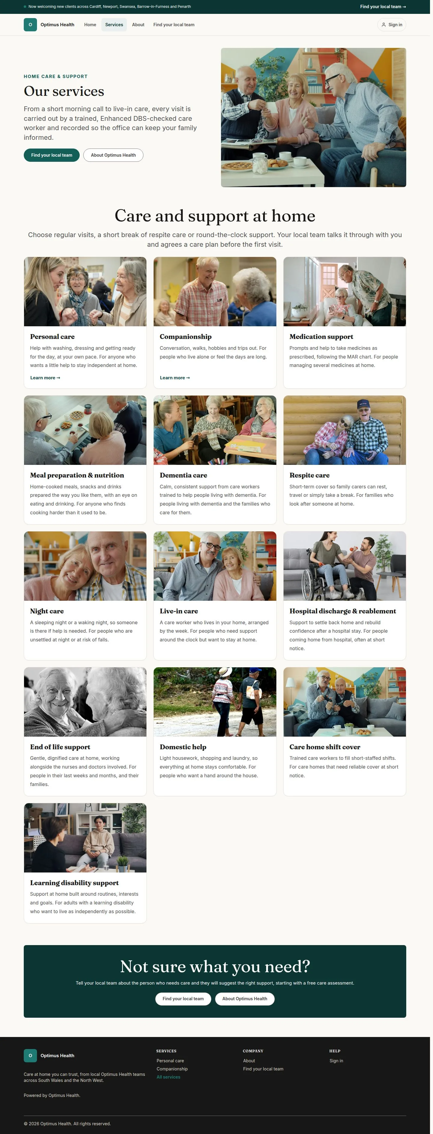 Read the service overview