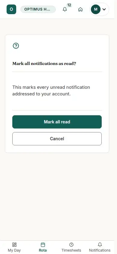 Mark all notifications as read?