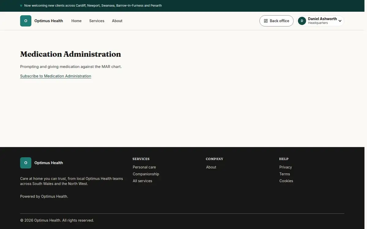 Medication Administration